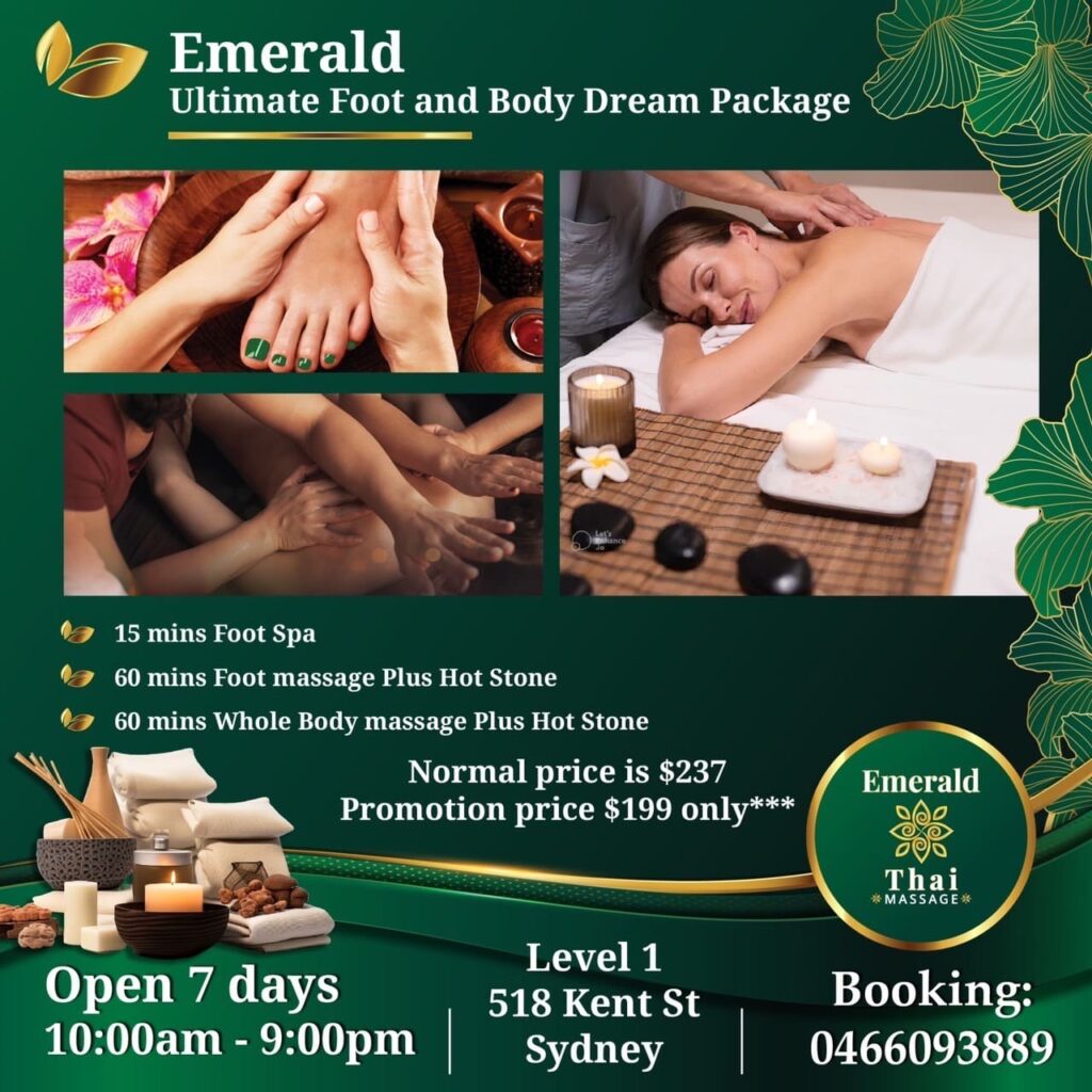 foot body dream new banner massage